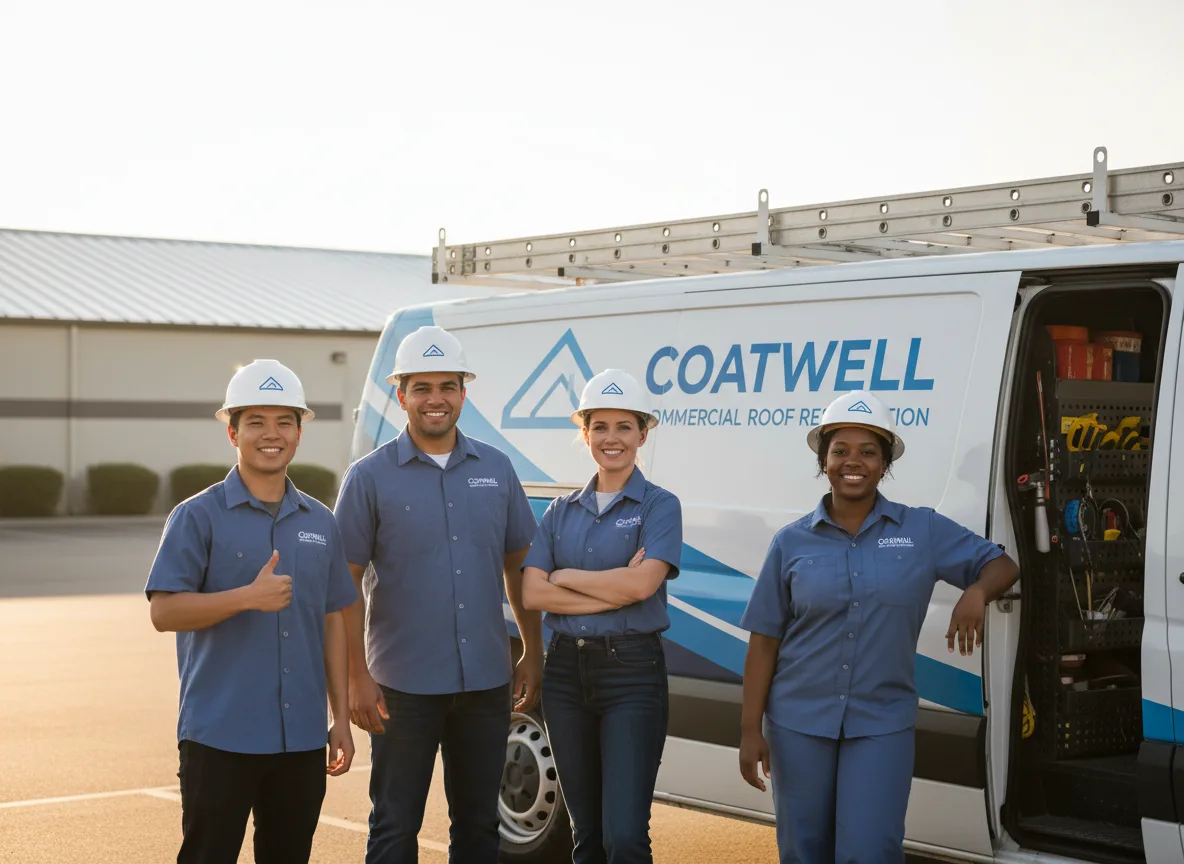 Commercial roof coating company in Plymouth, MA